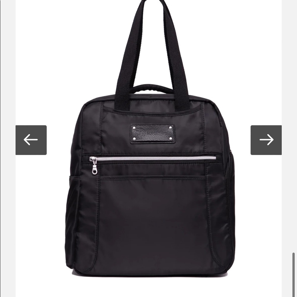 Sarah Wells Black Kelly Backpack for Breast Pump
